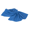 WAFFLE CLEANING TOWEL Полотенце для протирки оверлоченное 40*40 см, синее, 330гр/м2 для сушки авто
