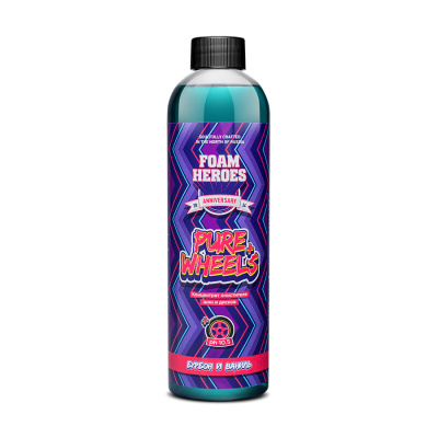 FHB097 Foam Heroes  Pure Wheels + концентрат очистителя шин и дисков, 500мл