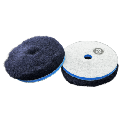 Au-33DOB135 Полировочный круг шерсть 15мм Doodle Wool-Pad, black 135/25/135мм