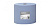447226 Салфетки KATRIN Plus L2 Blue,2-сл.,голубые, 26х37 см, 344 м, 930 листов