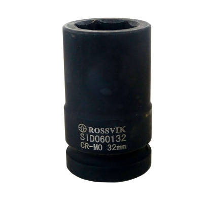 SID060132 Головка торцевая ударная, глубокая ROSSVIK, 1