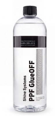 SS1049 Shine Systems  PPF GlueOFF - очиститель клея после демонтажа пленок, 750 мл