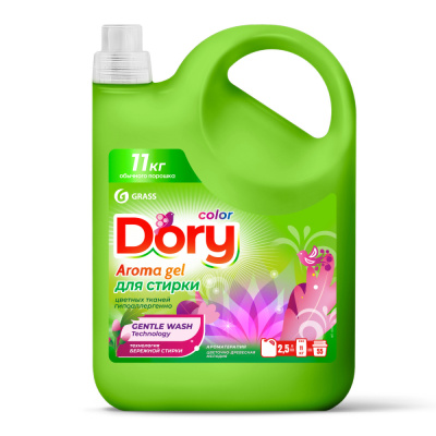 125958 GraSS Гель-концентрат для стирки цветного белья Dory (2,5л)