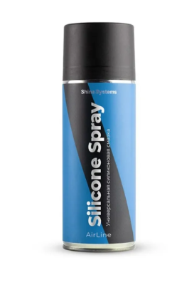 SS518 Shine Systems AirLine SiliconeSpray – универсальная силиконовая смазка, 400 мл