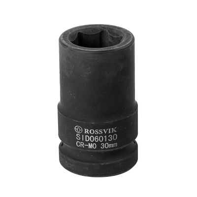 SID060130 Головка торцевая ударная, глубокая ROSSVIK, 1