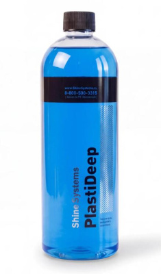 SS249 Shine Systems PlastiDeep - чернитель внешнего пластика, 750 мл
