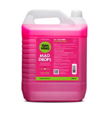 FHB090 Foam Heroes Mad Drops Raspberry быстрое гидрофобное покрытие для ЛКП, 8л
