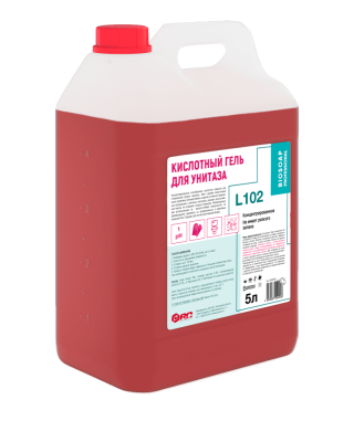 9030195 АиС BIOSOAP L102. Кислотный гель для унитаза 5л (упак.4 шт)