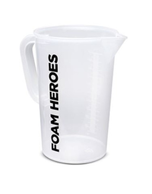 FHA075 Foam Heroes химостойкий мерный стакан с ручкой, 1000мл