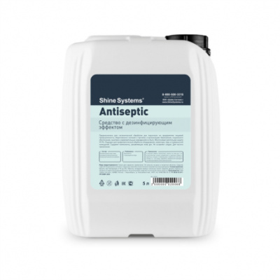 SS761 Shine Systems Antiseptic - средство с дезинфицирующим эффектом, 5 л