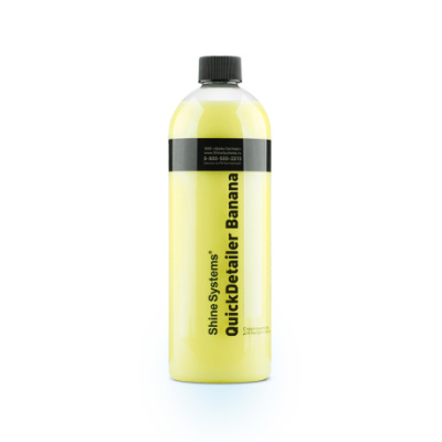 SS460 Shine Systems QuickDetailer Banana - спрей-очиститель для быстрого ухода, 750 мл