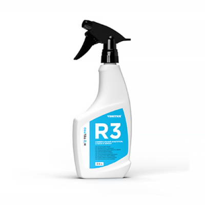 18R305 Универсальный очиститель стекол и зеркал GLASS R3 (0,5л)