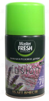 С0008104 Master FRESH Освежитель воздуха сменный баллон Пачули и розовое дерево 250 мл