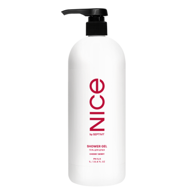 337 NICE by SEPTIVIT Гель для душа Cherry Berry, 1л