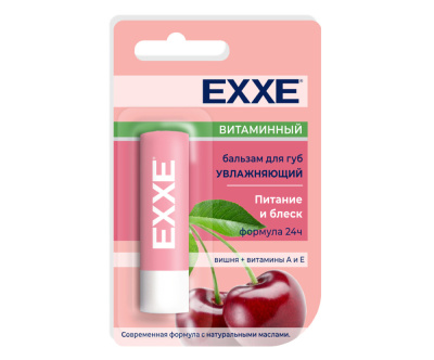 С0006400 EXXE Бальзам для губ увлажняющий Витаминный (стик 4,2г)