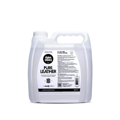 FHB044 Foam Heroes Pure Leather деликатный очиститель кожи, 3л