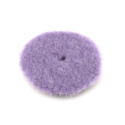 SS568 Shine Systems Lila Wool Pad - полировальный круг из лилового меха, 75 мм