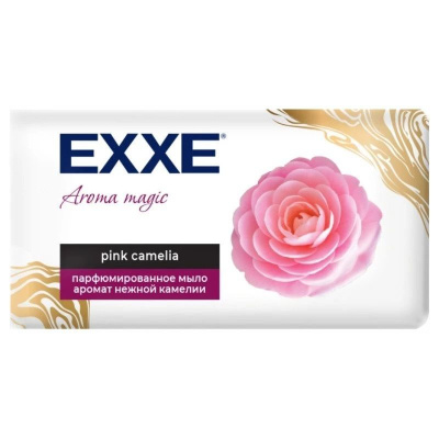 С0007678 EXXE парфюмированное мыло нежная камелия (aroma magic), 140г (6/24шт)