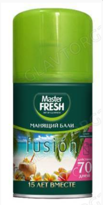 С0008100 Master FRESH Освежитель воздуха сменный баллон Манящий Бали 250 мл