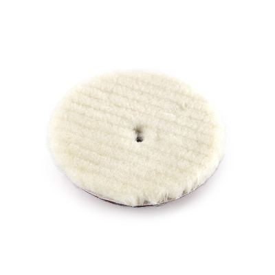 SS543 Shine Systems Stripy Wool Pad - полировальный круг из стриженого меха, 75 мм