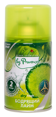 RPR003 Освежитель «Provence» 250 мл. сменный аэрозольный баллон БОДРЯЩИЙ ЛАЙМ