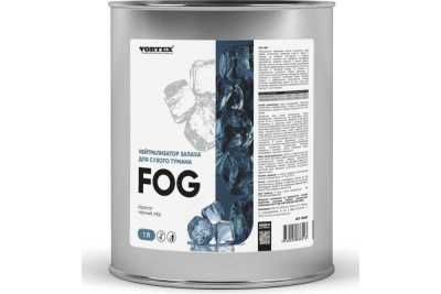 1312123жб Жидкость для сухого тумана CleanBox Экотуман Fog нейтрализатор запаха, черный лед 1л