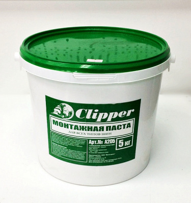 А205 Монтажная паста clipper 5 л.