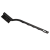 L1082 LERATON BR14 Мини щетка односторонняя жесткая, черная щетина HARD MINI BRUSH